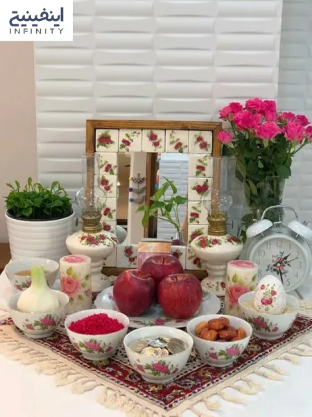 عکس سفره هفت سین ساده