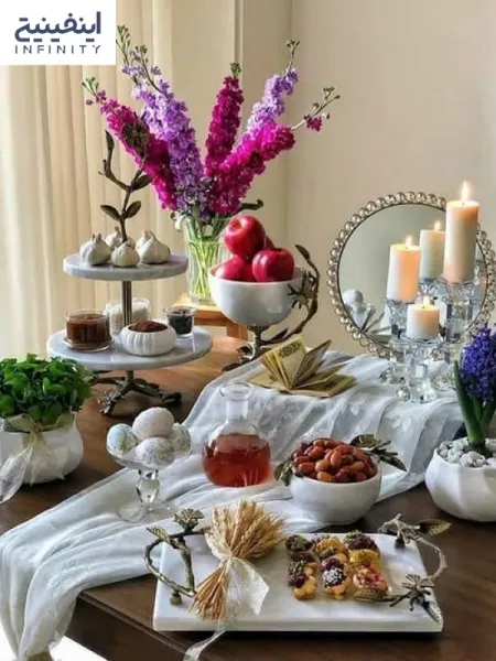 عکس سفره هفت سین ساده