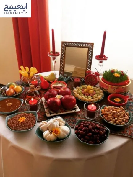 عکس سفره هفت سین ساده