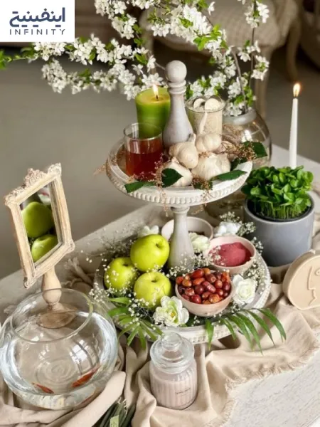 عکس سفره هفت سین ساده