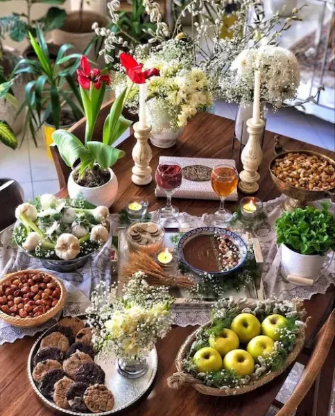 عکس سفره هفت سین جدید