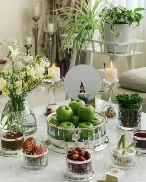 سفره هفت سین ساده و شیک