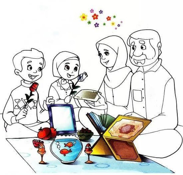  عکس سفره هفت سین کودکانه