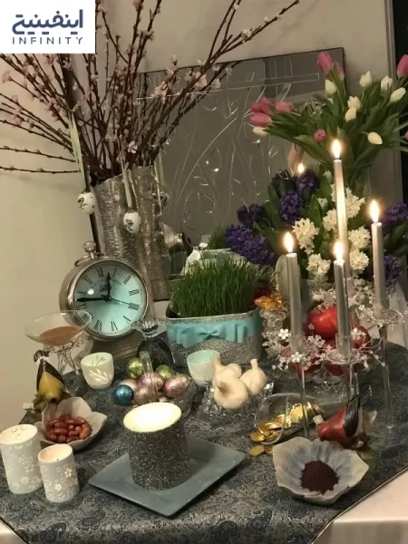  200 عکس سفره هفت سین لاکچری