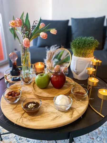  200 عکس سفره هفت سین لاکچری