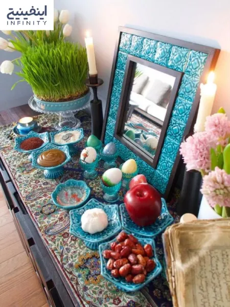  200 عکس سفره هفت سین لاکچری