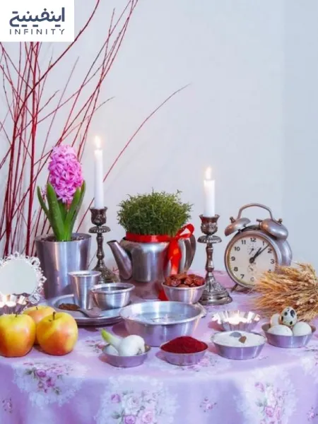  200 عکس سفره هفت سین لاکچری