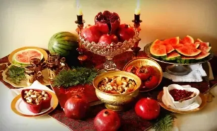  عکس شب یلدا بدون متن