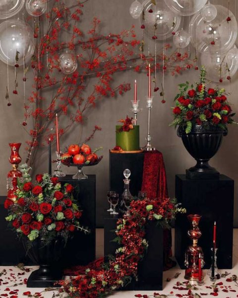  تزیین شب یلدا برای عروس جدید