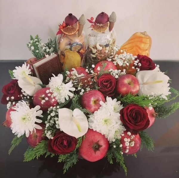  سفره شب یلدا ساده و شیک برای عروس