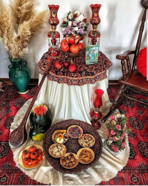  دیزاین شب یلدا برای عروس