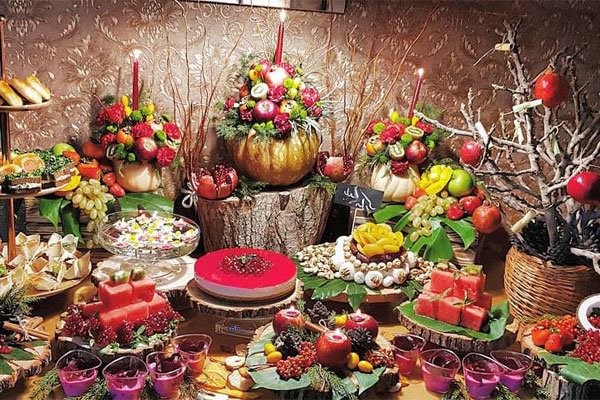  دیزاین شب یلدا برای عروس