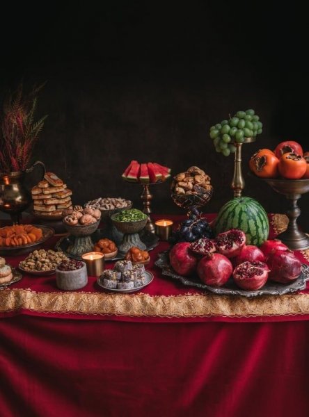  دیزاین شب یلدا برای عروس