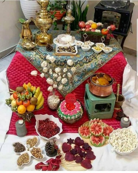  دیزاین شب یلدا برای عروس