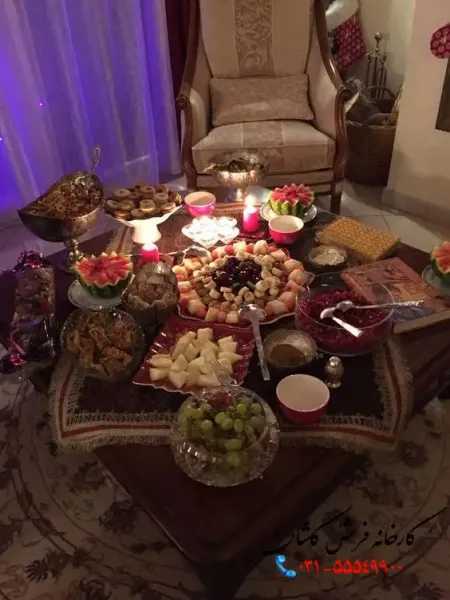 عکس سفره شب یلدا قدیمی
