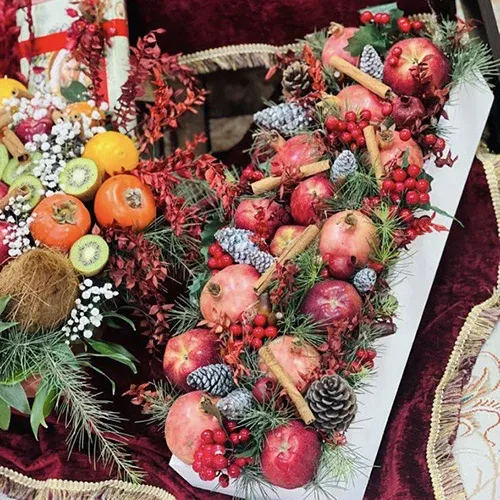  عکس سفره شب یلدا ساده و شیک