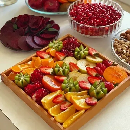  عکس سفره شب یلدا ساده و شیک