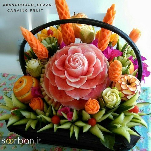  تزیین شب یلدا برای عروس ساده