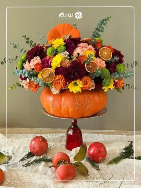 عکس آتلیه شب یلدا دونفره