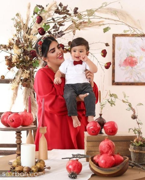  عکس یلدایی نوزاد دختر