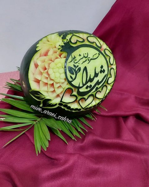  عکس هندوانه شب یلدا