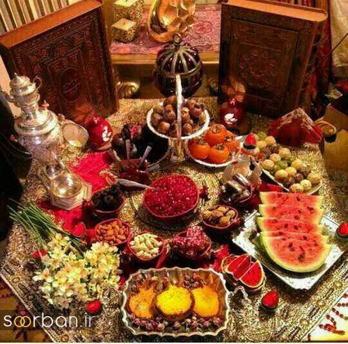  عکس شب یلدا برای عروس
