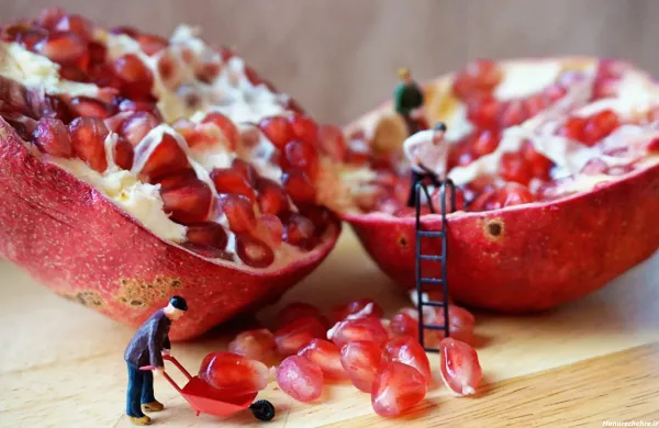  عکس شب یلدا انار