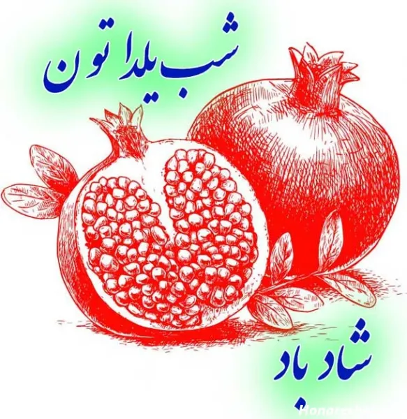  عکس شب یلدا انار