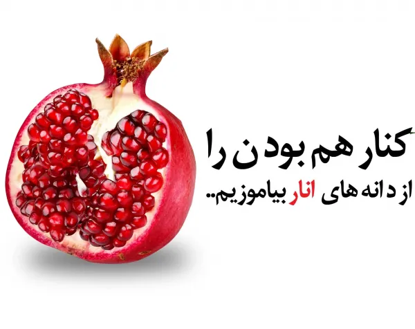  عکس شب یلدا انار