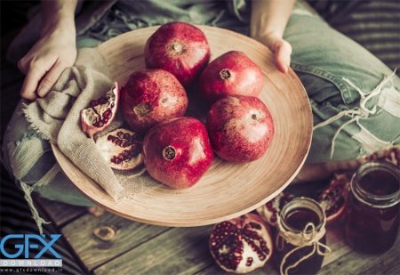  عکس انار پاییزی برای پروفایل