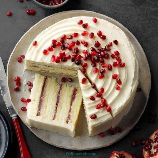  100 عکس کیک شب یلدا یک کیلویی
