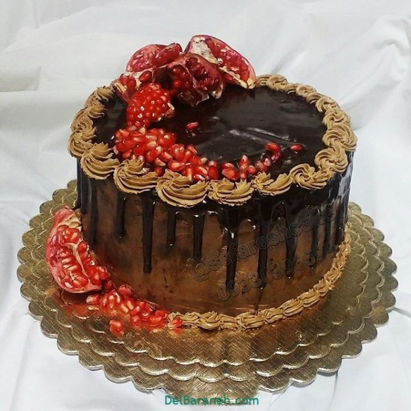  100 عکس کیک شب یلدا یک کیلویی