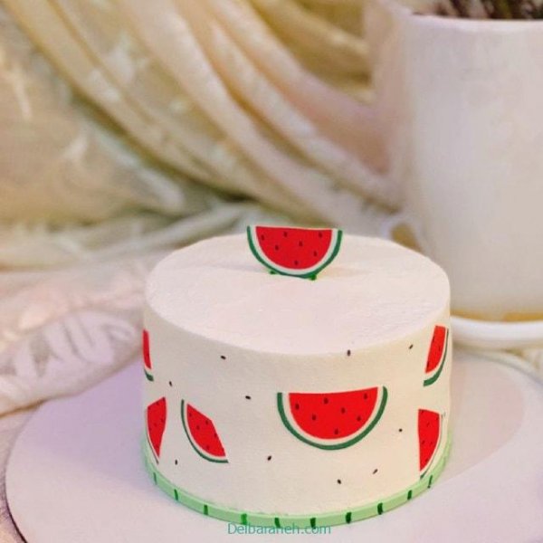  100 عکس کیک شب یلدا یک کیلویی