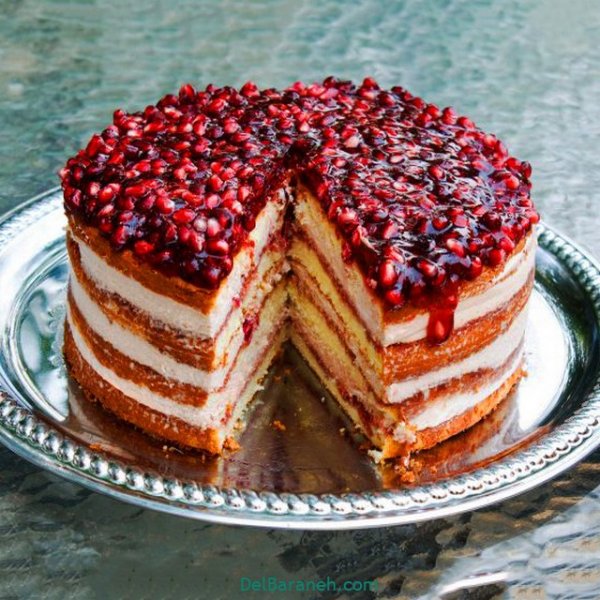  100 عکس کیک شب یلدا یک کیلویی