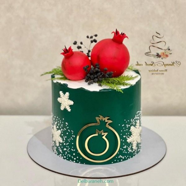  مدل کیک یلدایی ساده