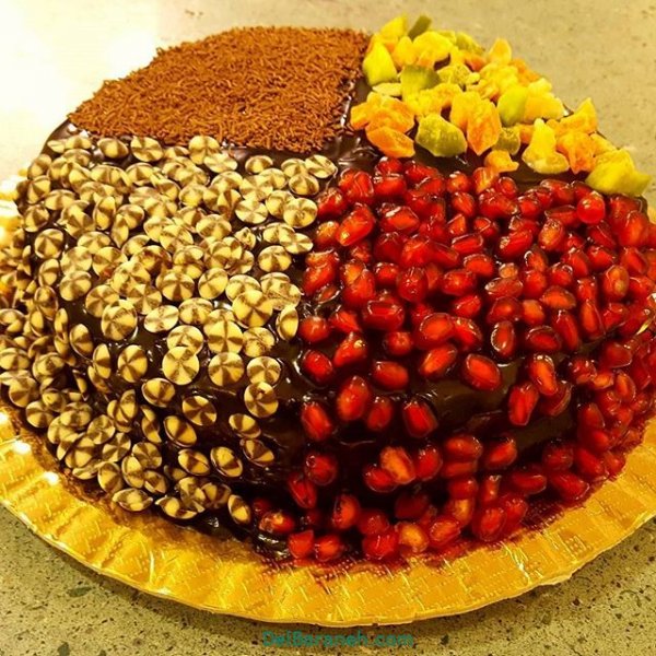  مدل کیک یلدایی ساده