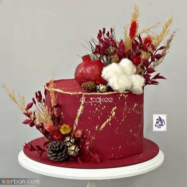  عکس کیک یلدایی پسرانه