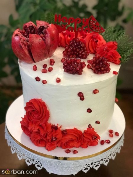  عکس کیک یلدایی پسرانه