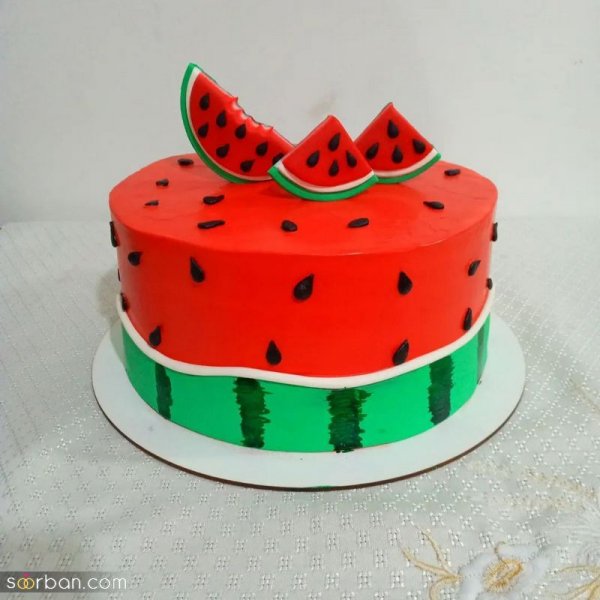  عکس کیک یلدایی پسرانه