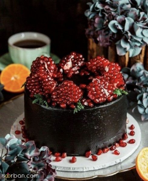  عکس کیک یلدایی پسرانه