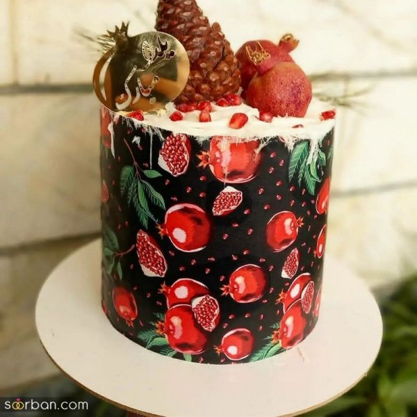  عکس کیک یلدایی پسرانه
