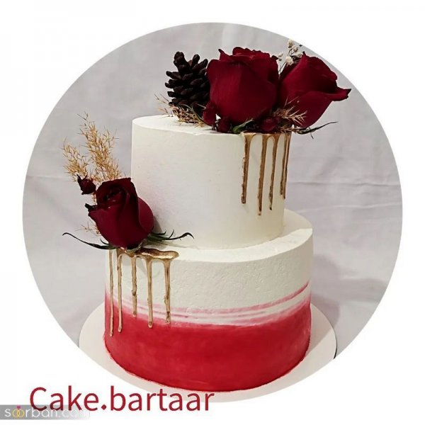  عکس کیک یلدایی عروس
