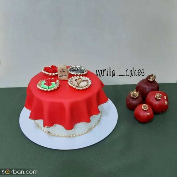  عکس کیک شب یلدا جدید