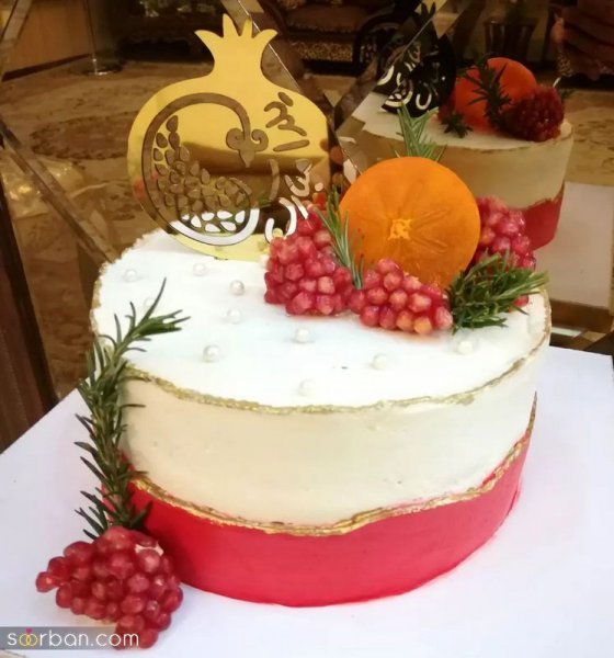  عکس کیک شب یلدا جدید