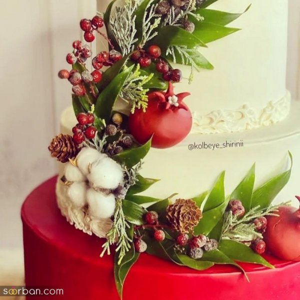  عکس کیک شب یلدا جدید