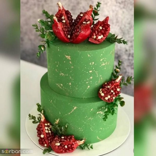  عکس کیک شب یلدا جدید