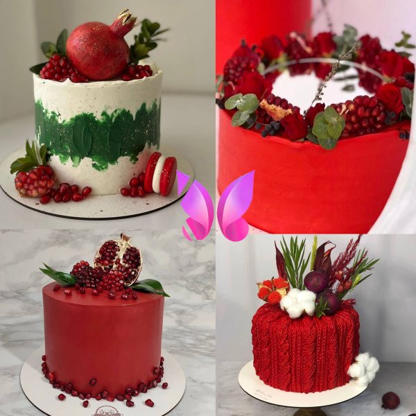 عکس کیک تولد شب یلدا دخترانه