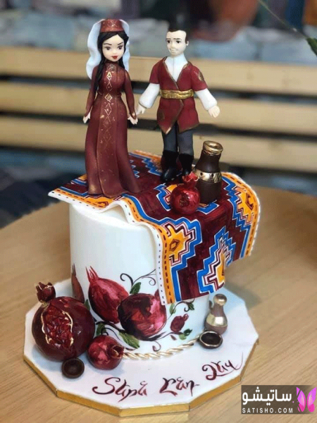  عکس کیک تولد شب یلدا دخترانه