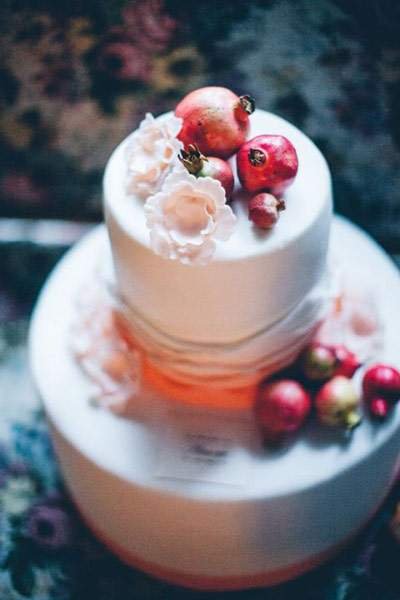  کیک شب یلدا برای مدرسه