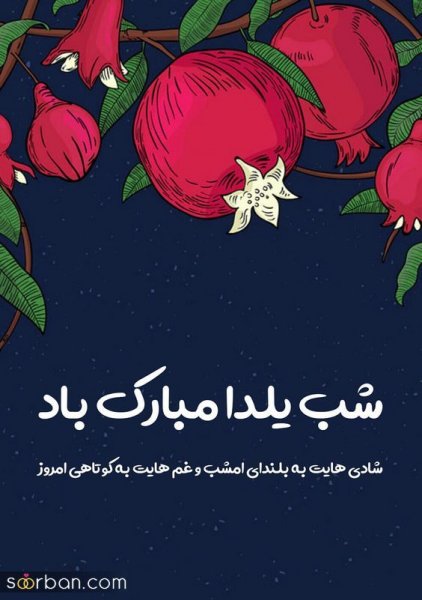  عکس شب یلدا برای استوری